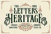 Jamesoon Victorian Typeface, a Serif Font by alit design (Thumbnail 4 of 17)