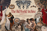 The Old World Archive Vintage Art, an Object Graphic by JulsIst (Thumbnail 1 of 9)