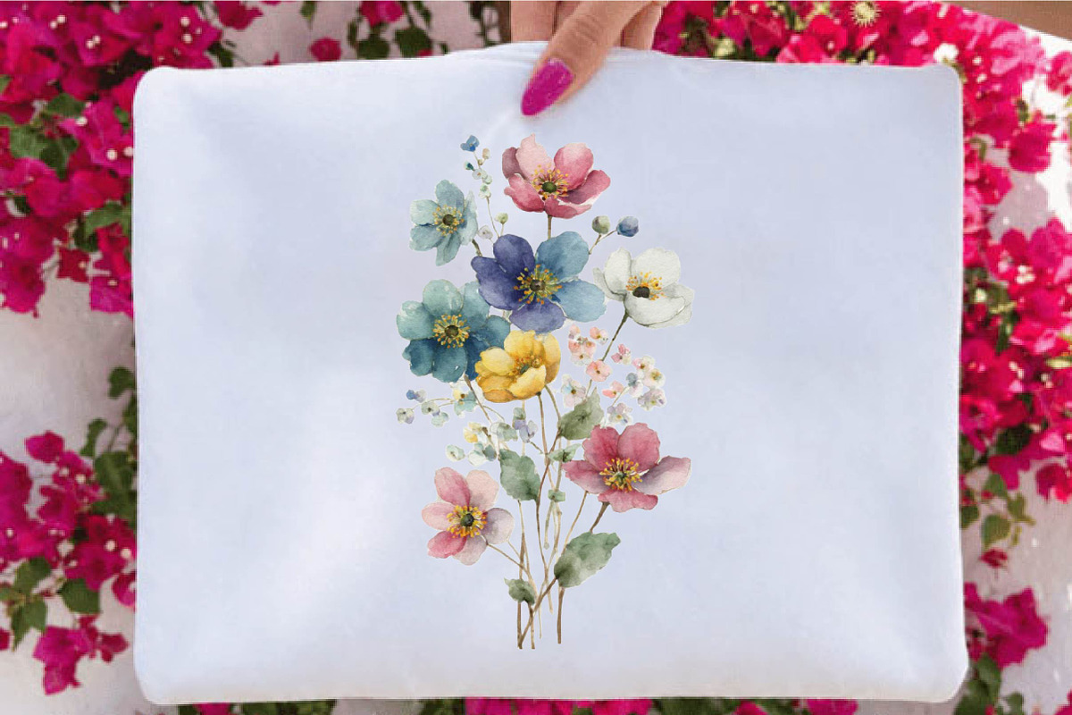 Wildflower Watercolor Clipart Bundle, an Object Illustration by SVGArt (Photo 2 of 3)