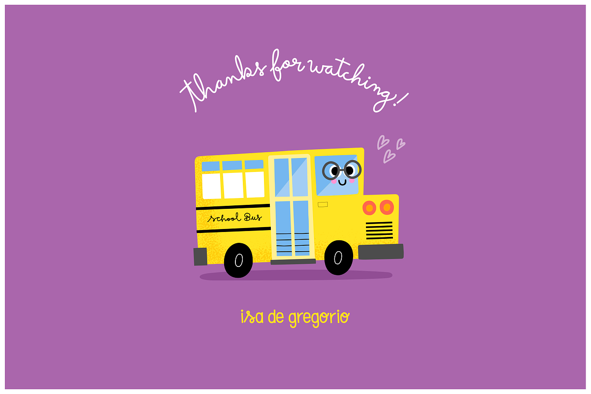 Hop On! Cute Mini Transports, an Education Illustration by Isa De Gregorio (Photo 8 of 8)