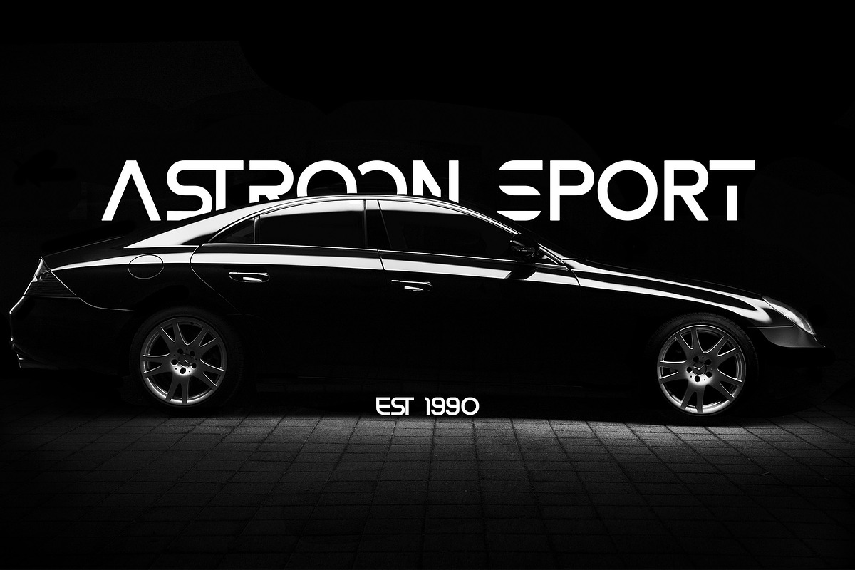 Simoor Modern Futuristik Font, a Sans Serif Font by AnnofaType (Photo 3 of 10)
