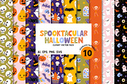 Spooktacular Halloween Clipart pack, an Illustration by Auvrea Studio (Thumbnail 8 of 16)