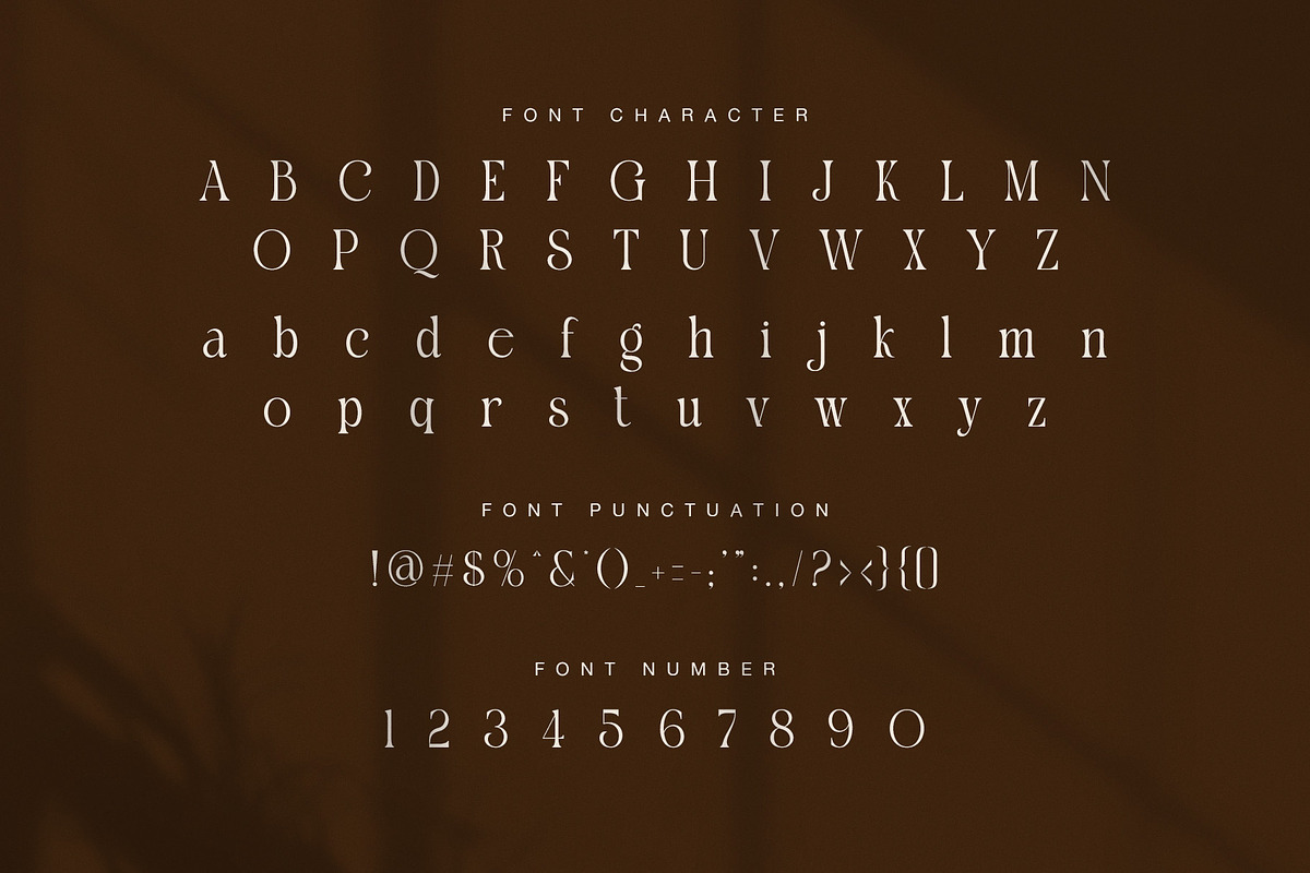 Manillo Elegant Serif Font, a Serif Font by Graphicxell (Photo 7 of 8)