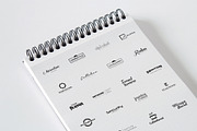 120 Minimal Typography Logos Bundle, a Branding & Logo Template by XpertgraphicD (Thumbnail 3 of 9)