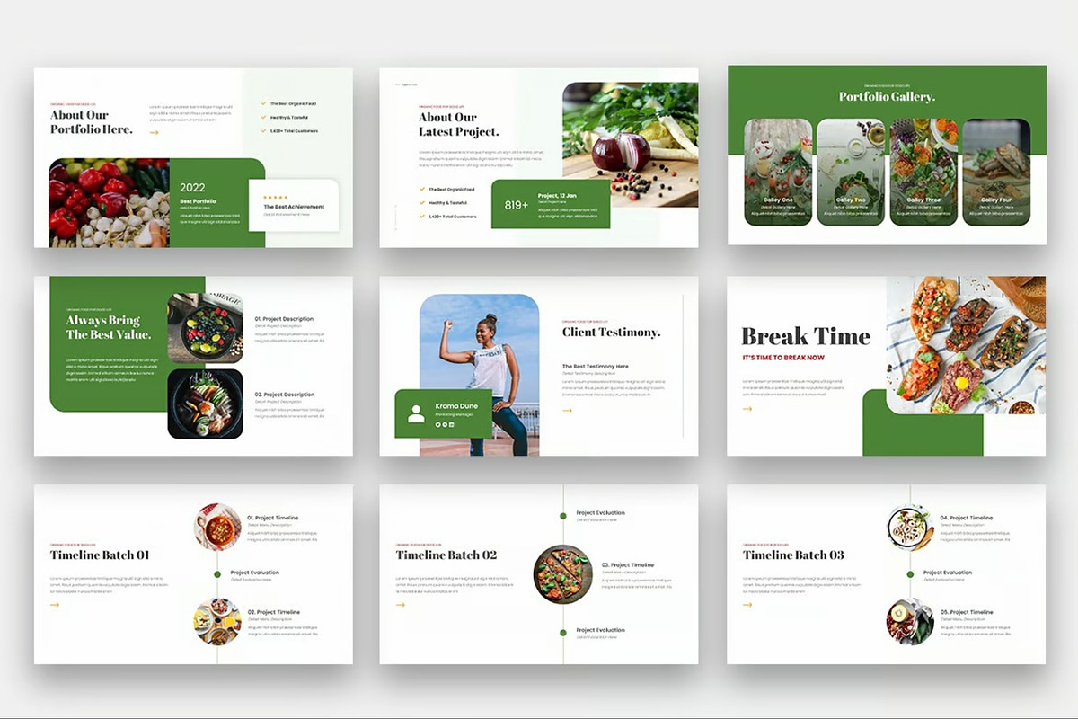 Vageto - Organic Food Keynote, a Presentation Template by Fit-tee (Photo 4 of 6)