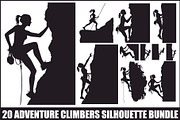 Mountain Climbing Vector Pack, an Illustration by Artivon (Thumbnail 1 of 21)