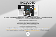 Sell Digital Products using Ai&Canva, a Social Media Template by Nina Shaw (Thumbnail 2 of 9)
