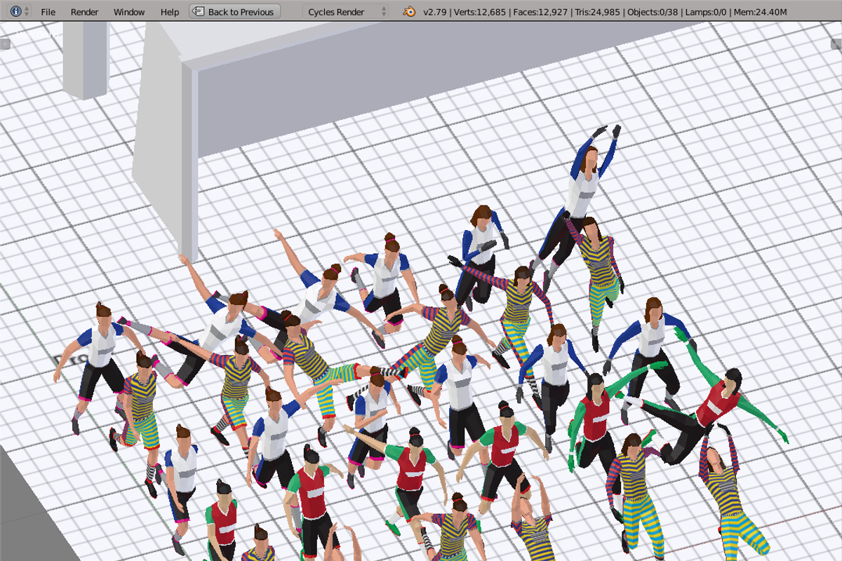 Football Women, a Characters & Person 3D Model by Studio Ochi (Photo 9 of 10)