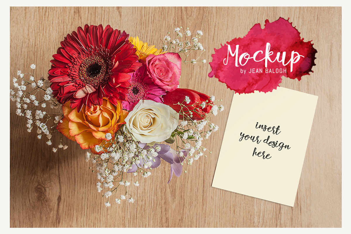 90% OFF - Floral Mock-Up Bundle, a Presentation Template by Jean Balogh (Photo 5 of 17)
