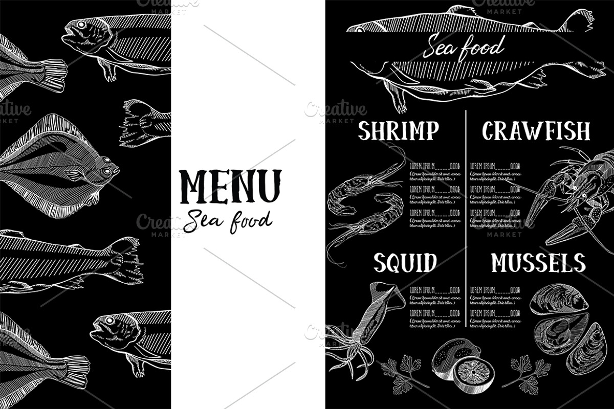 Food Menu Template, a Brochure Template by RichmanStudio (Photo 10 of 12)