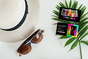 Neon Business Card Template, a Business Card Template by SunshineStudioBoutique (Thumbnail 8 of 10)