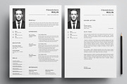 Resume Template / CV, a Resume Template by Creatune (Thumbnail 3 of 4)