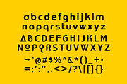 Astro Signal - Geometrical Sans, a Sans Serif Font by HipFonts (Thumbnail 2 of 10)