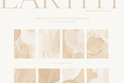 Earthy Paintings. Textures & Shapes, a Background Graphic by mekkêtto (Thumbnail 15 of 18)