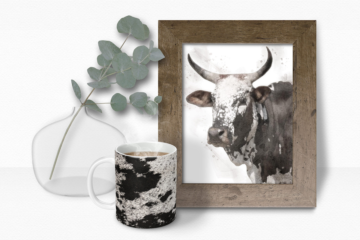 Nguni Hide Textures I, a Texture Graphic by rileyBgraphics (Photo 4 of 7)