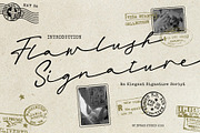 Flawlush - Elegant Script, a Script Font by Invasi Studio (Thumbnail 1 of 12)
