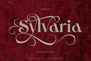 Sylvaria - Elegant Christmas Font, a Serif Font by Inviline.co (Thumbnail 1 of 10)