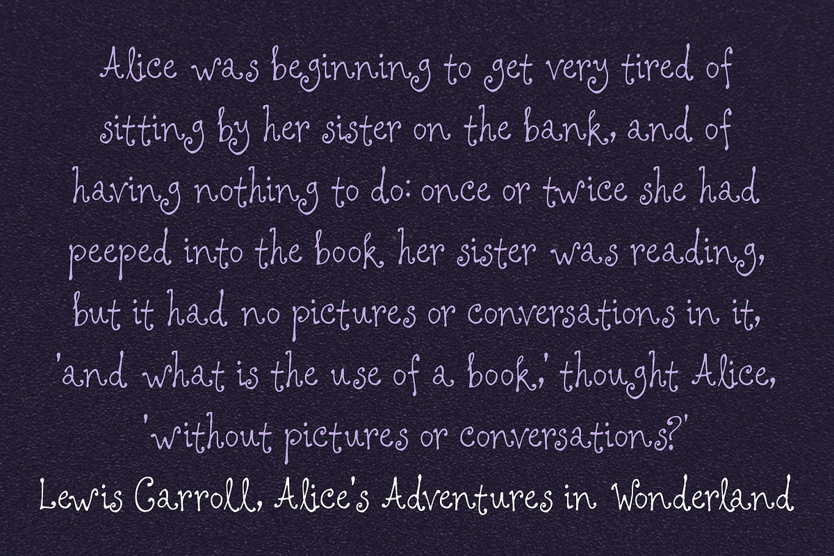 Moonslipper Witchy Handwritten Font, a Handwritten Font by The October Creative (Photo 5 of 8)
