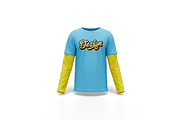 Long Sleeve Shirt Mockup, a Shirt Mockup by Graphic Deal (Thumbnail 2 of 5)