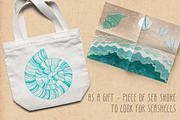 Collection of Shells, an Object Graphic by Nadia Emelianova (Thumbnail 3 of 5)