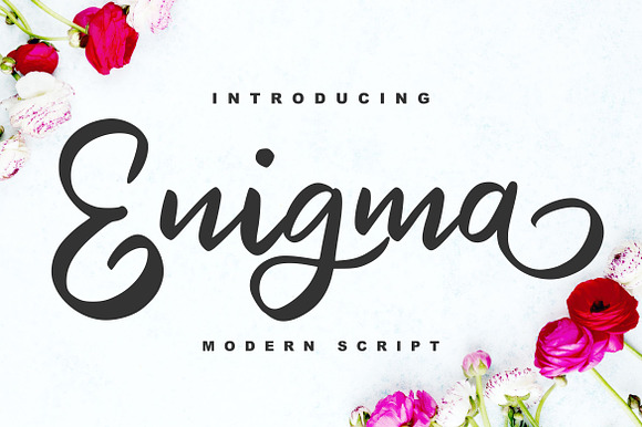 Enigma Modern Script Font