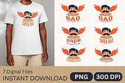 Father's Day PNG Bundle - Super Dad, an Object Graphic by Canvagator (Thumbnail 1 of 4)