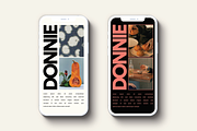 DONNIE template, a Social Media Template by CMMN_sense (Thumbnail 1 of 2)