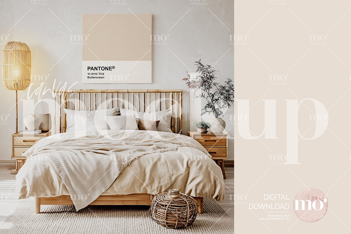 Square Canvas Mockup, a Product Mockup by MoMockups (Photo 3 of 5)