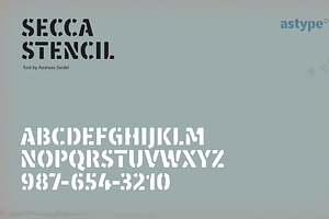 Secca Stencil