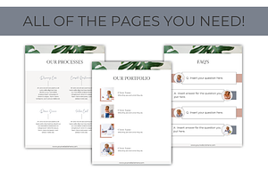 Chloe Richards Pricing&ServicesGuide, a Templates & Theme by Lady Boss Studio
