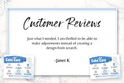 Cake Care Guide Editable Template, a Templates & Theme by Snapybiz (Thumbnail 16 of 17)