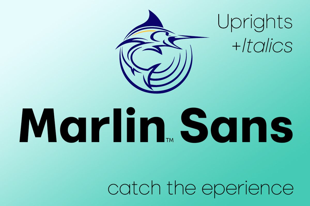 Marlin Sans Uprights + Italics
