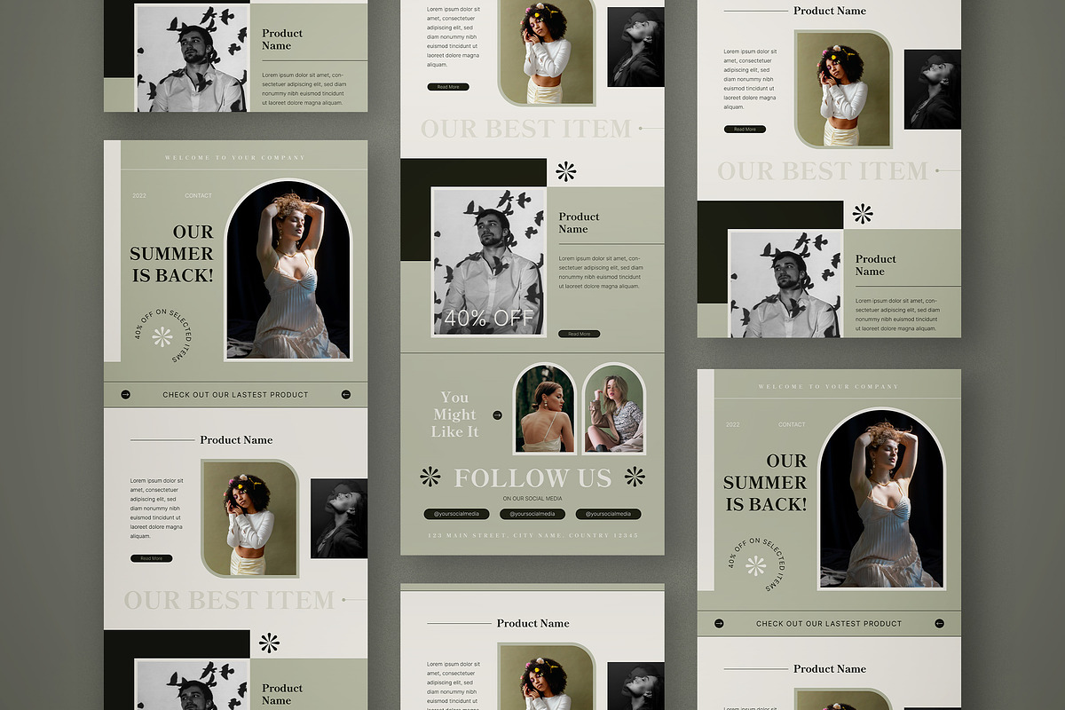 Email News Letter, an Email Template by graphicook (Photo 1 of 3)