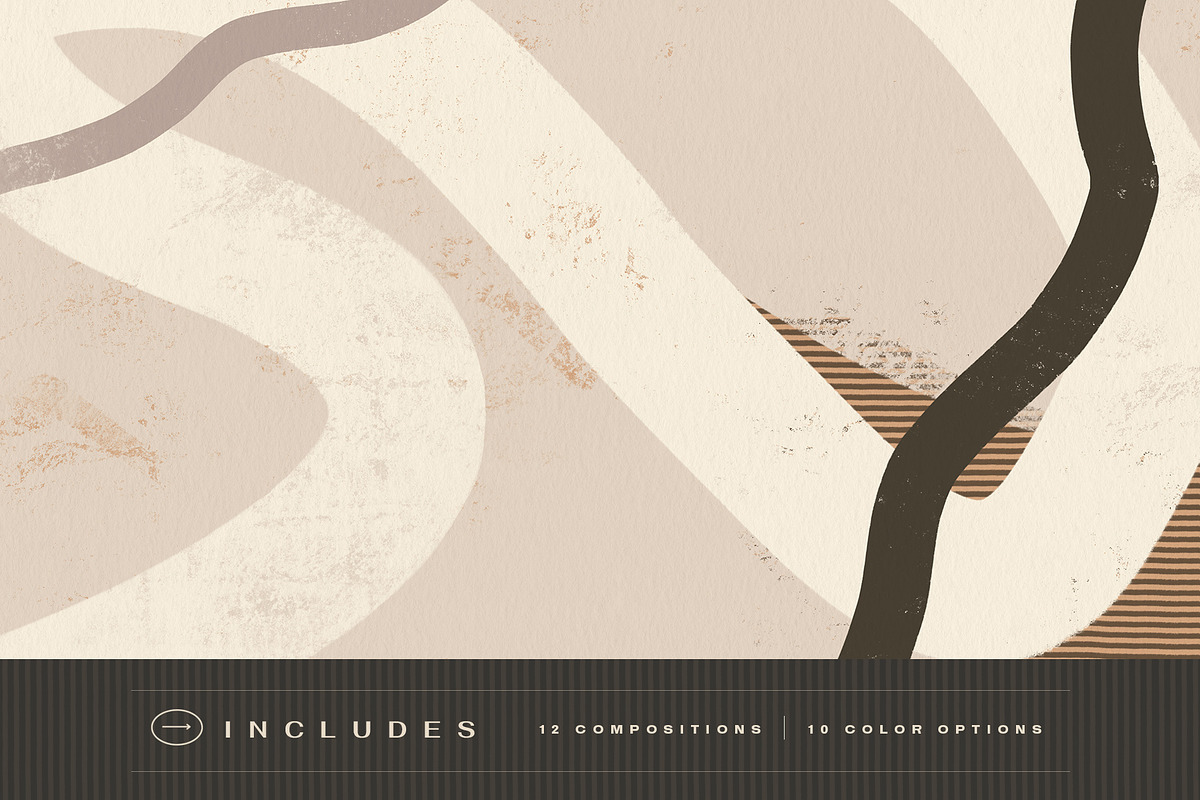 Abstract Textured Backgrounds, a Texture Graphic by Basia Stryjecka (Photo 10 of 19)