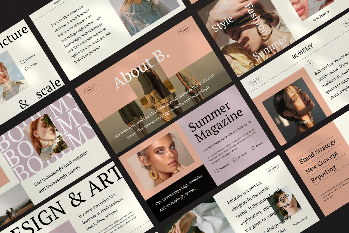 BOHEMY - Brand  Google Slide, a Presentation Template by Dirtytemp Studio (Photo 12 of 12)
