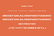 Gedors Boldner - Futuristic Font, a Sans Serif Font by QR Design Studio (Thumbnail 10 of 12)