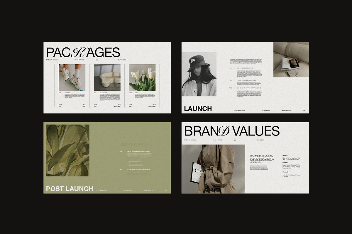BLEU | Brand Services&Pricing Guide, a Magazine Template by Studio Brand (Photo 3 of 13)