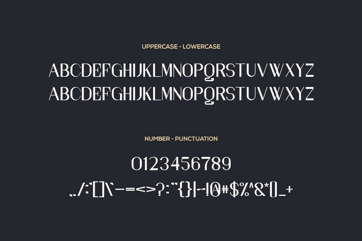 Quameliza - Font, a Sans Serif Font by artchiles_design (Photo 4 of 5)