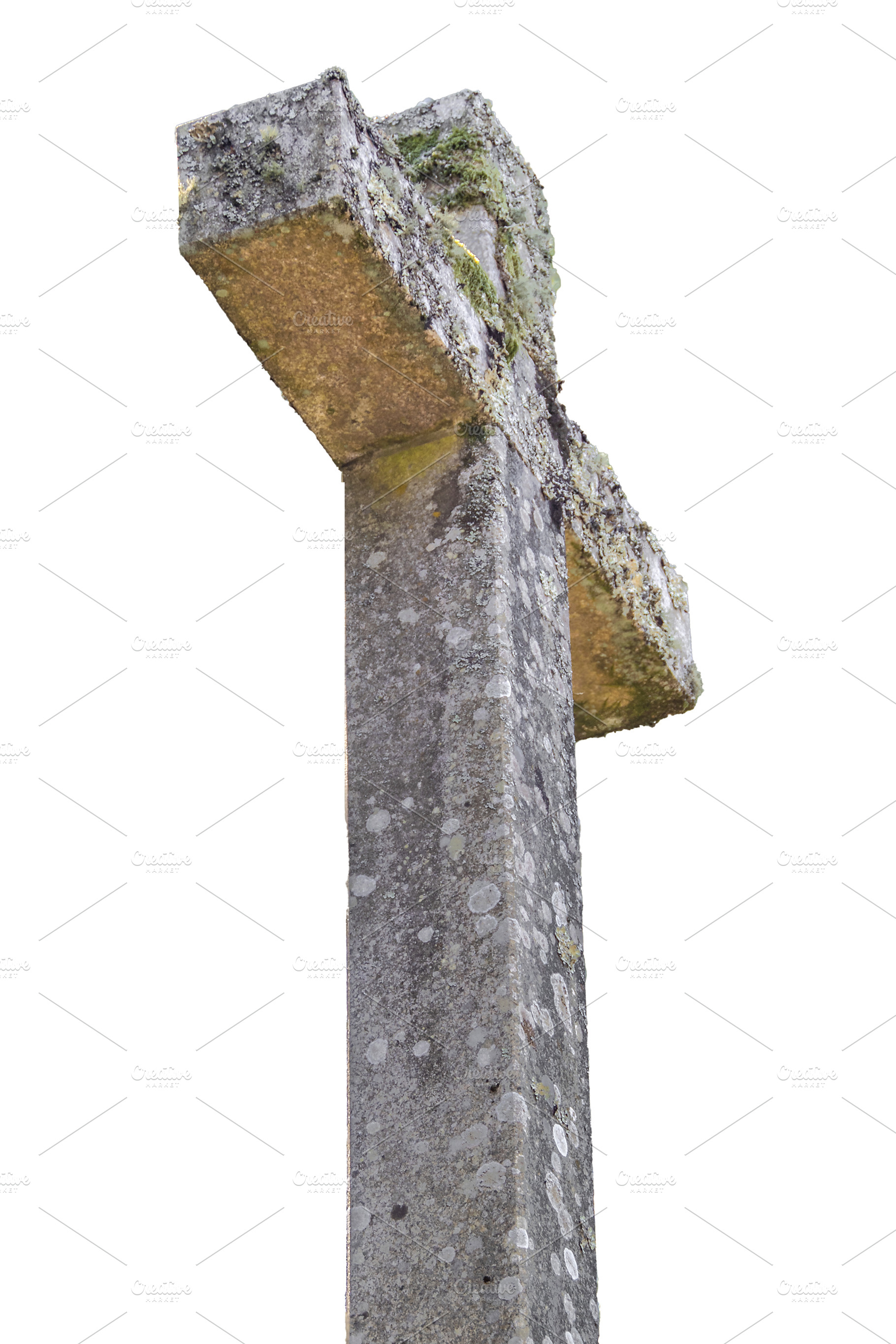 Christian cross at penha park, guimaraes city, portugal, an Arts & Entertainment Photo by DanFLCreativo