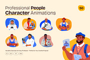 Animated Profesional People, a Person Illustration by Vectors Market (Thumbnail 1 of 4)