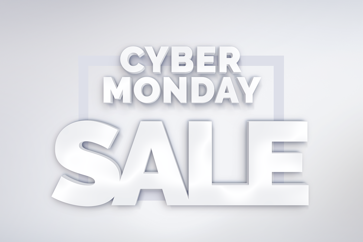 Cyber Monday Sale - Social Formats, an Illustration by Solid Pixel