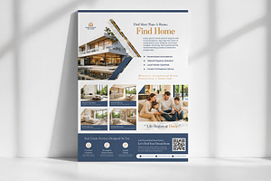 Modern Real Estate Poster Template, a Poster Template by WheelieMonkey