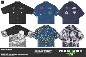 Work Shirt V2 - Mockup
