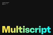 Another Grotesk Display Family, a Font by Bukva™ Type Foundry (Thumbnail 12 of 15)