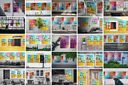 Urban Outdoor Poster Mockup, a Print Template by dpi (Thumbnail 2 of 28)