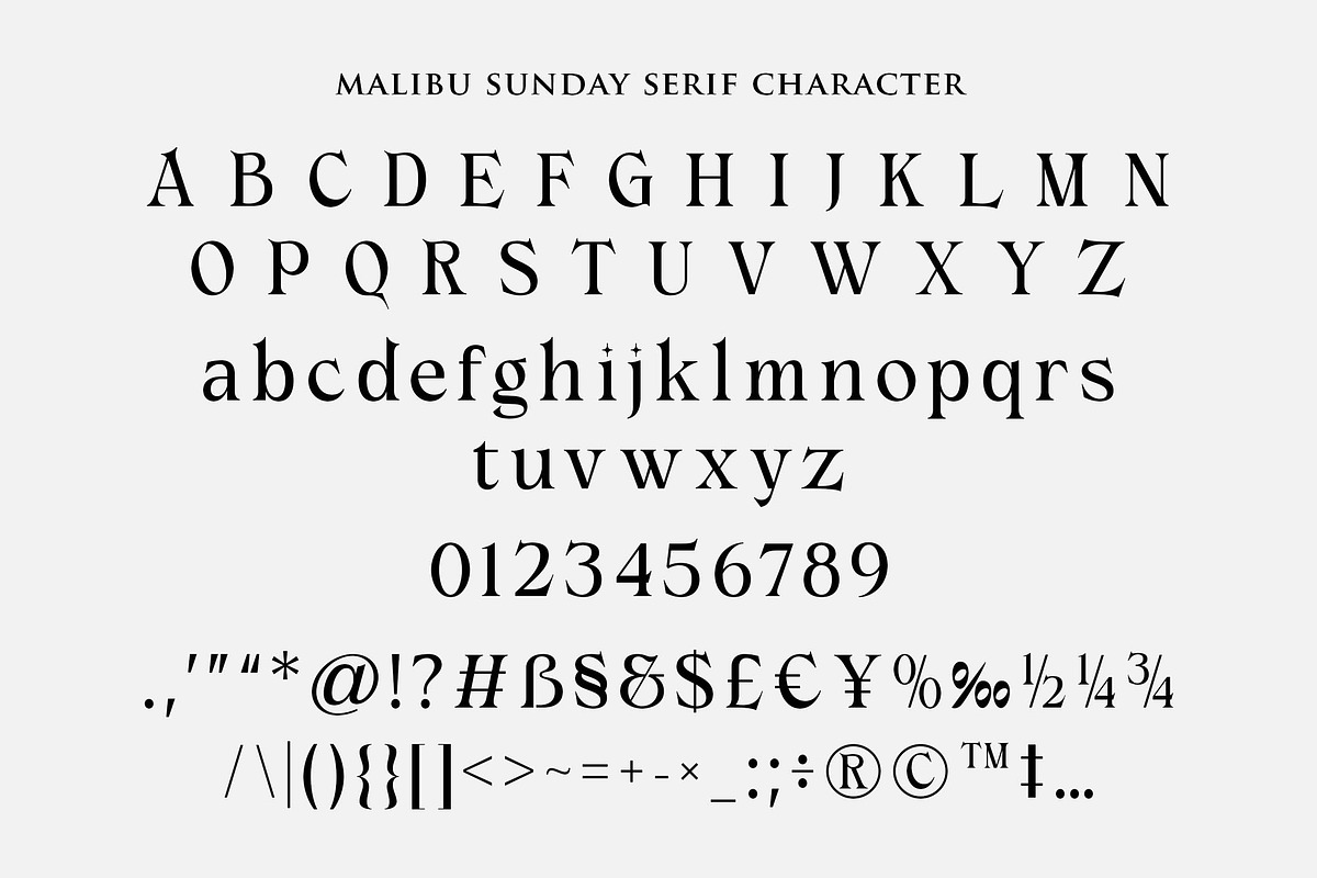 Malibu Sunday - Elegant Stylish font, a Serif Font by Blankids Studio (Photo 10 of 12)