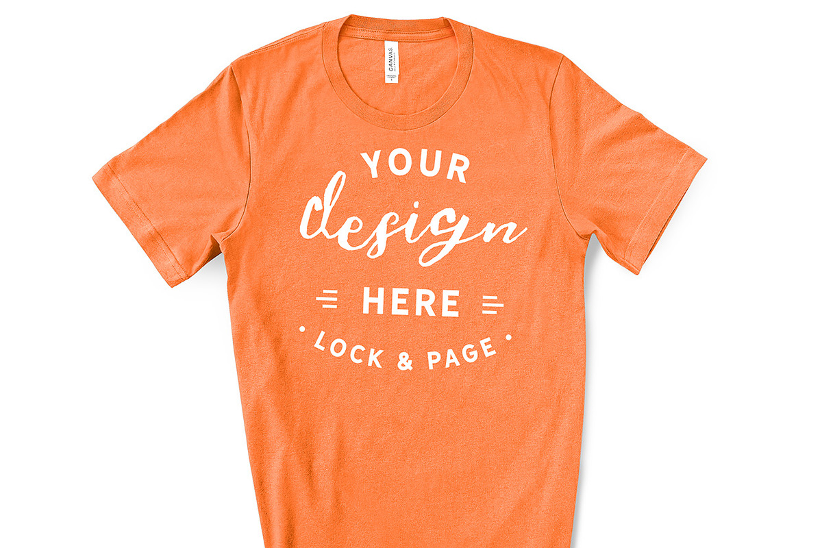 Male Bella Canvas 3001 Mockup Bundle, a Shirt Mockup by lock and page (Photo 55 of 60)