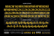 Break Roman Typeface, a Blackletter Font by alit design (Thumbnail 15 of 17)