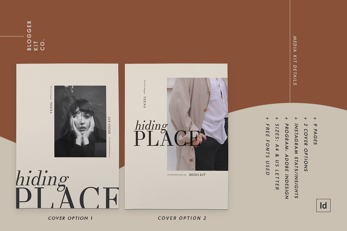 Media Kit Template for Influencers, a Social Media Template by Blogger Kit Co. (Photo 6 of 7)