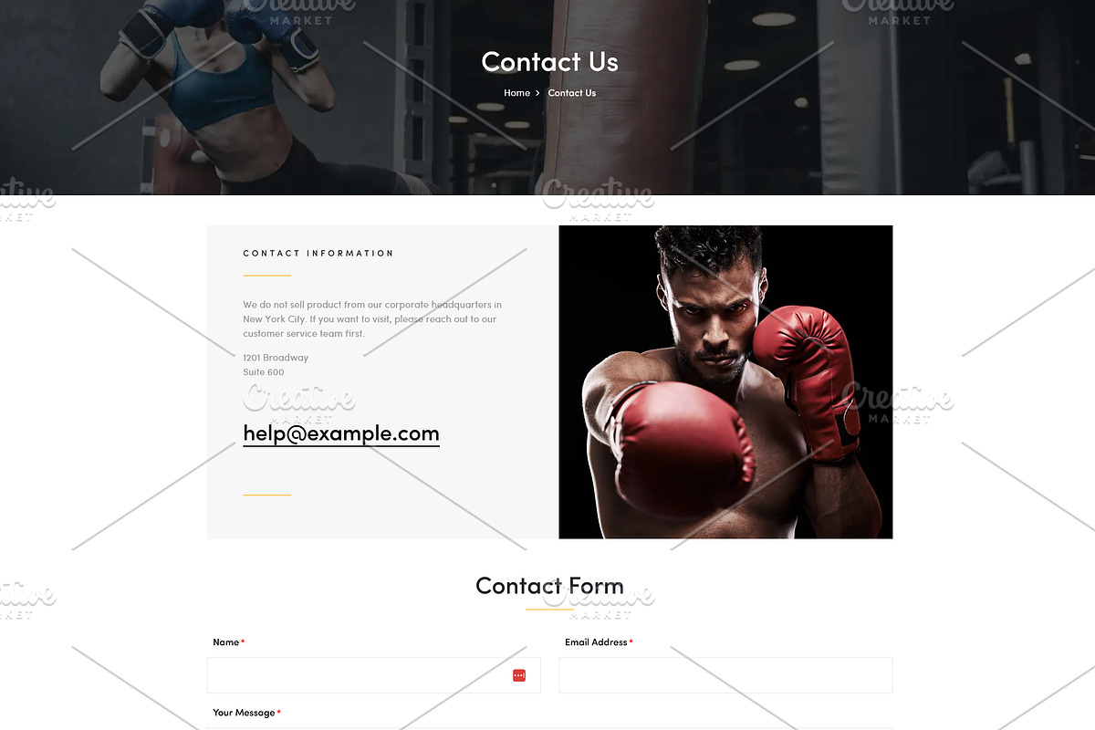 Boxing Kit & Equipment Shopify Theme, a Shopify Template by HasnainDEV (Photo 5 of 5)